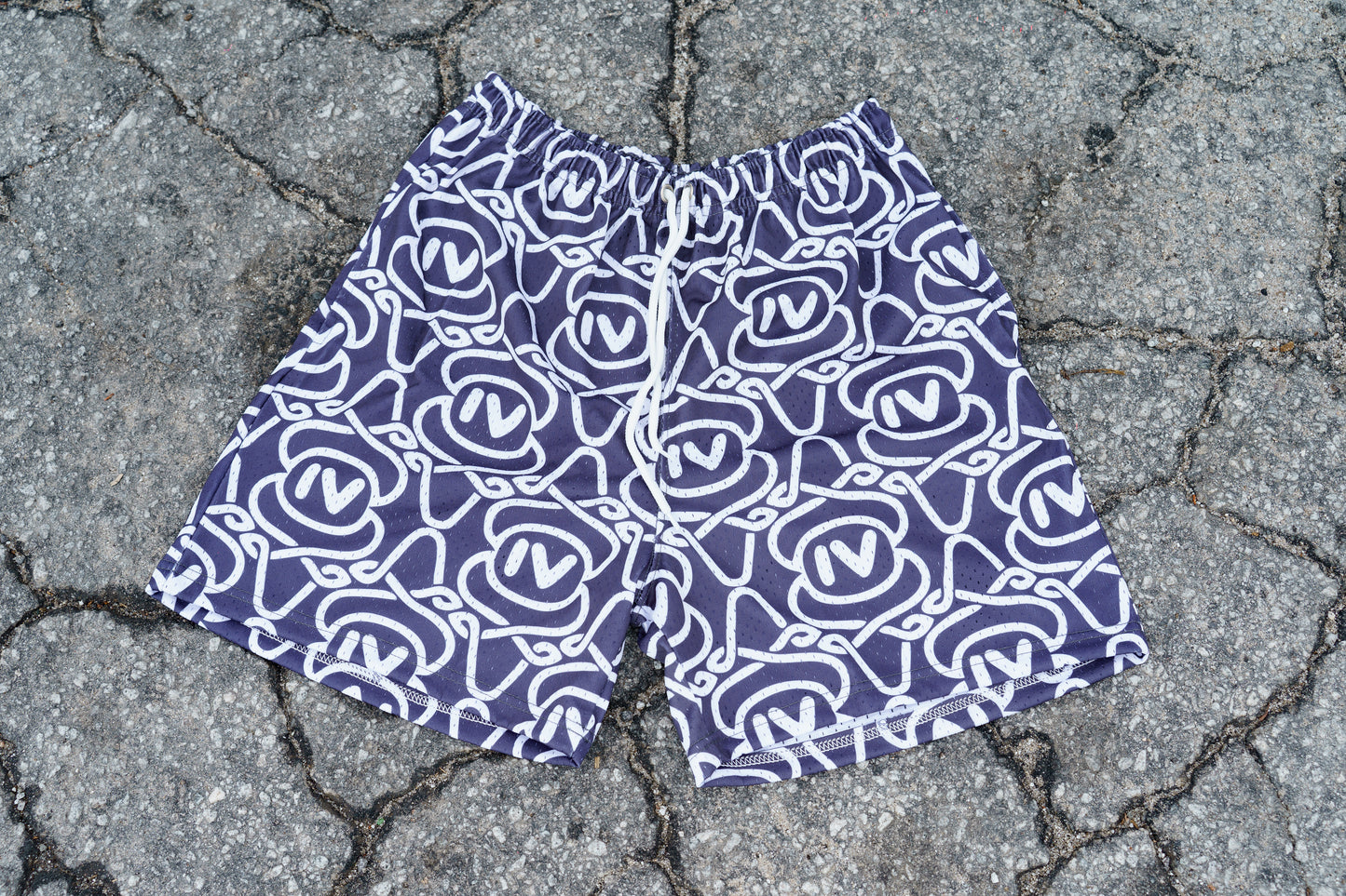 FRANK FOURTH- Logo printed shorts