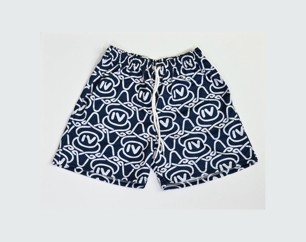 FRANK FOURTH- Logo printed shorts